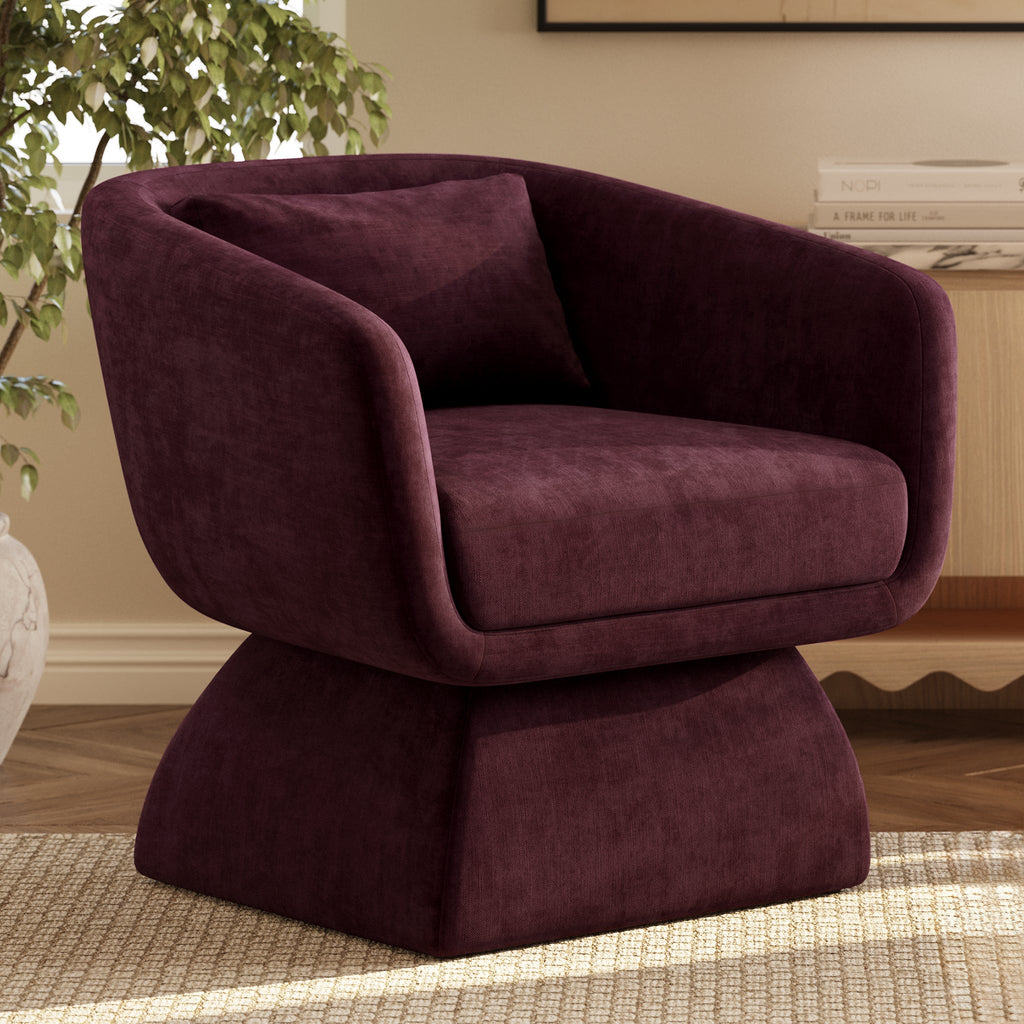 Fauteuil Lounge | Mello Prune