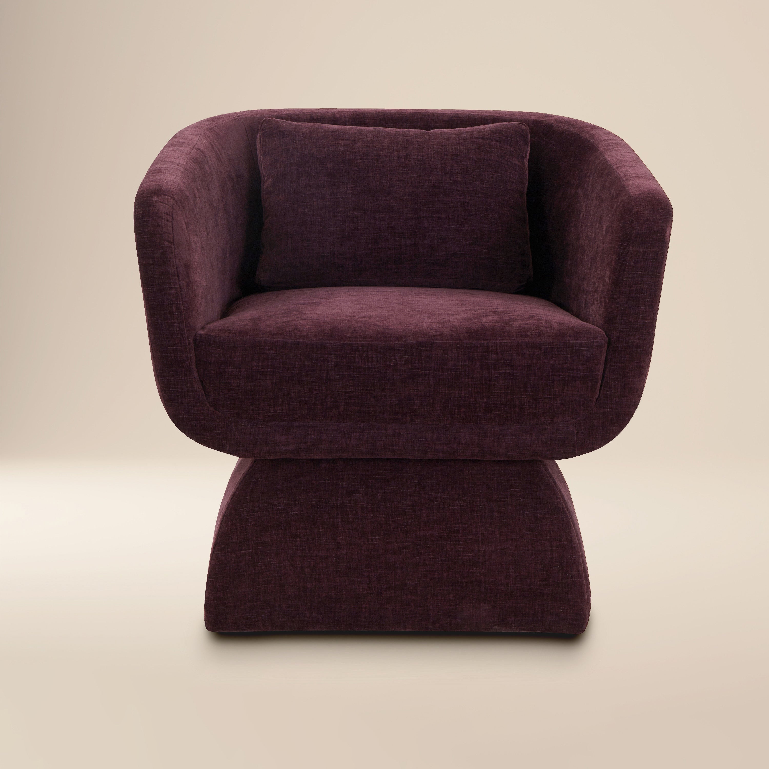 Fauteuil Lounge | Mello Prune