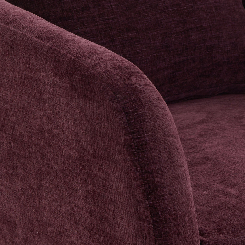 Fauteuil Lounge | Mello Prune