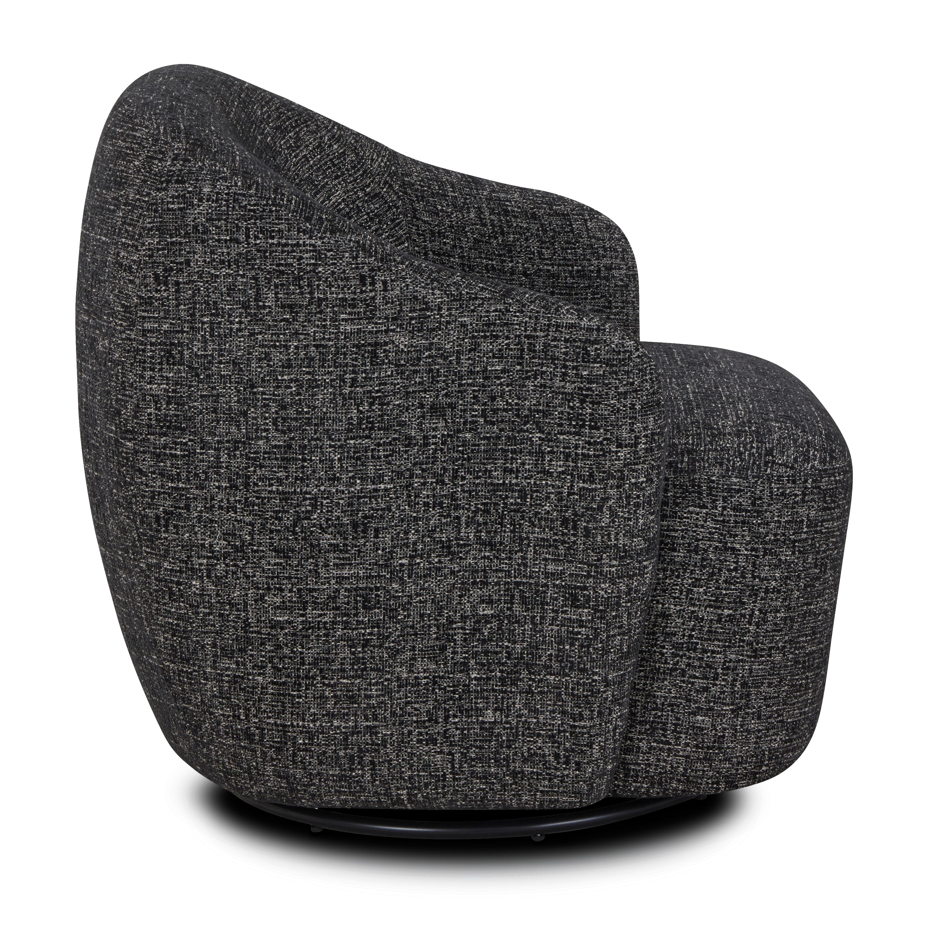 Fauteuil de salon | Noir ébène