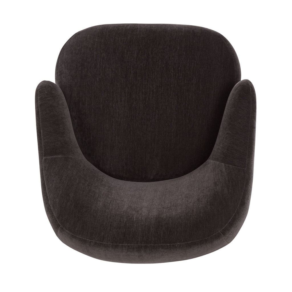 Fauteuil inclinable | Marron ganache