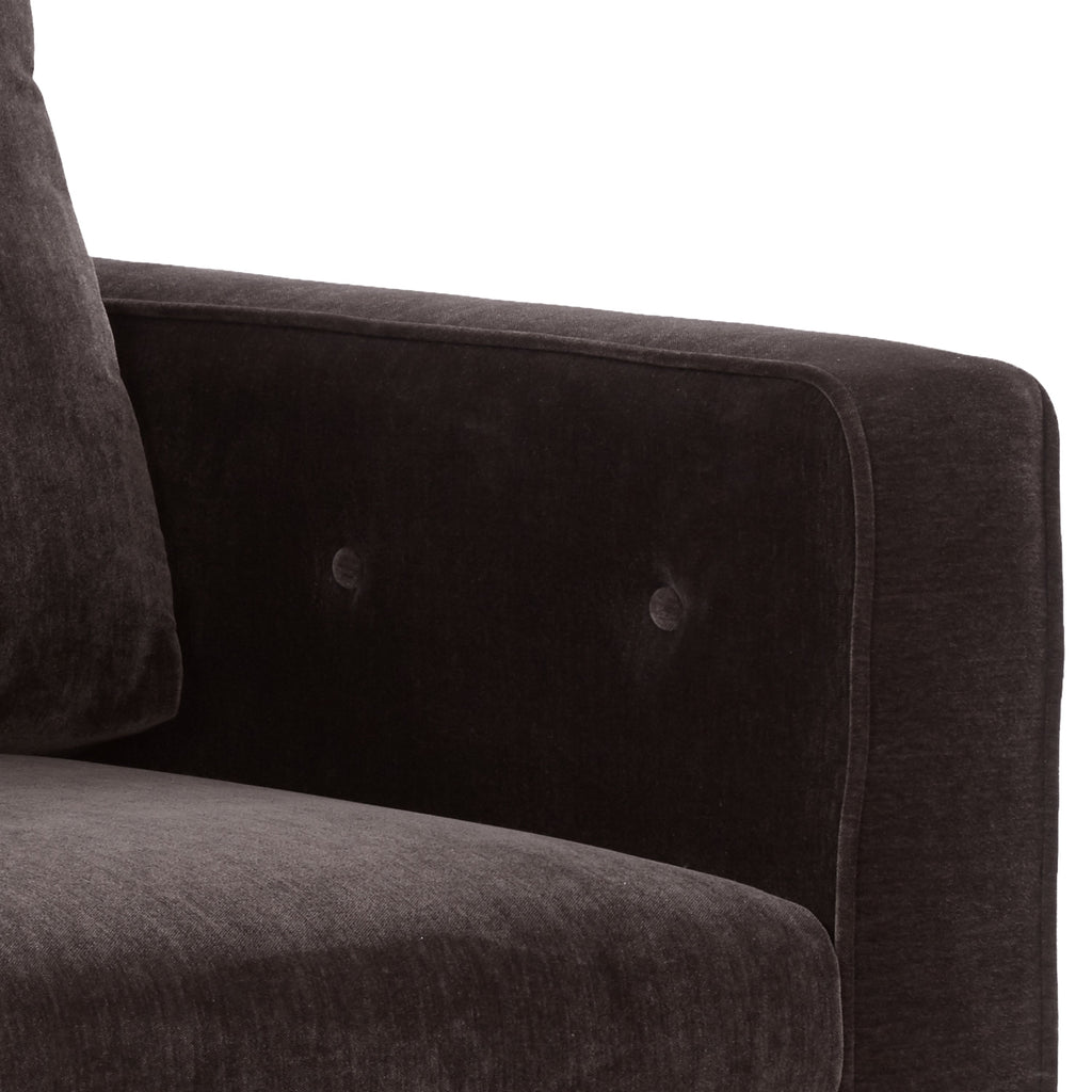 Fauteuil Pivotant | Marron Ganache