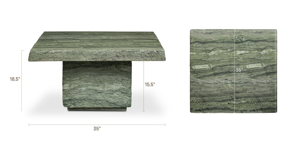 Table basse 35 | Vert algue