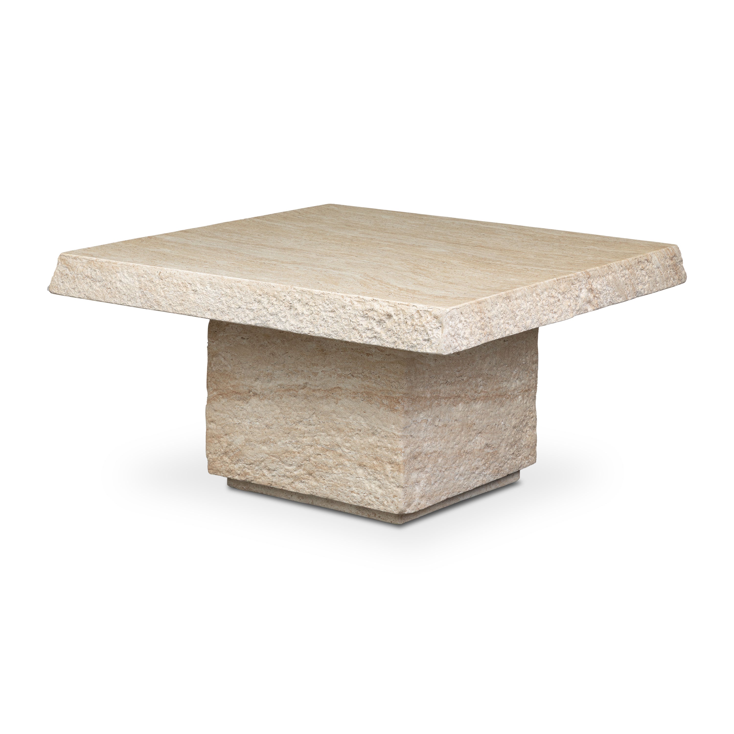 Table Basse 35 | Travertin
