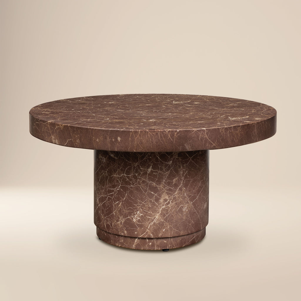 38 Table basse | Rouge Bordeaux