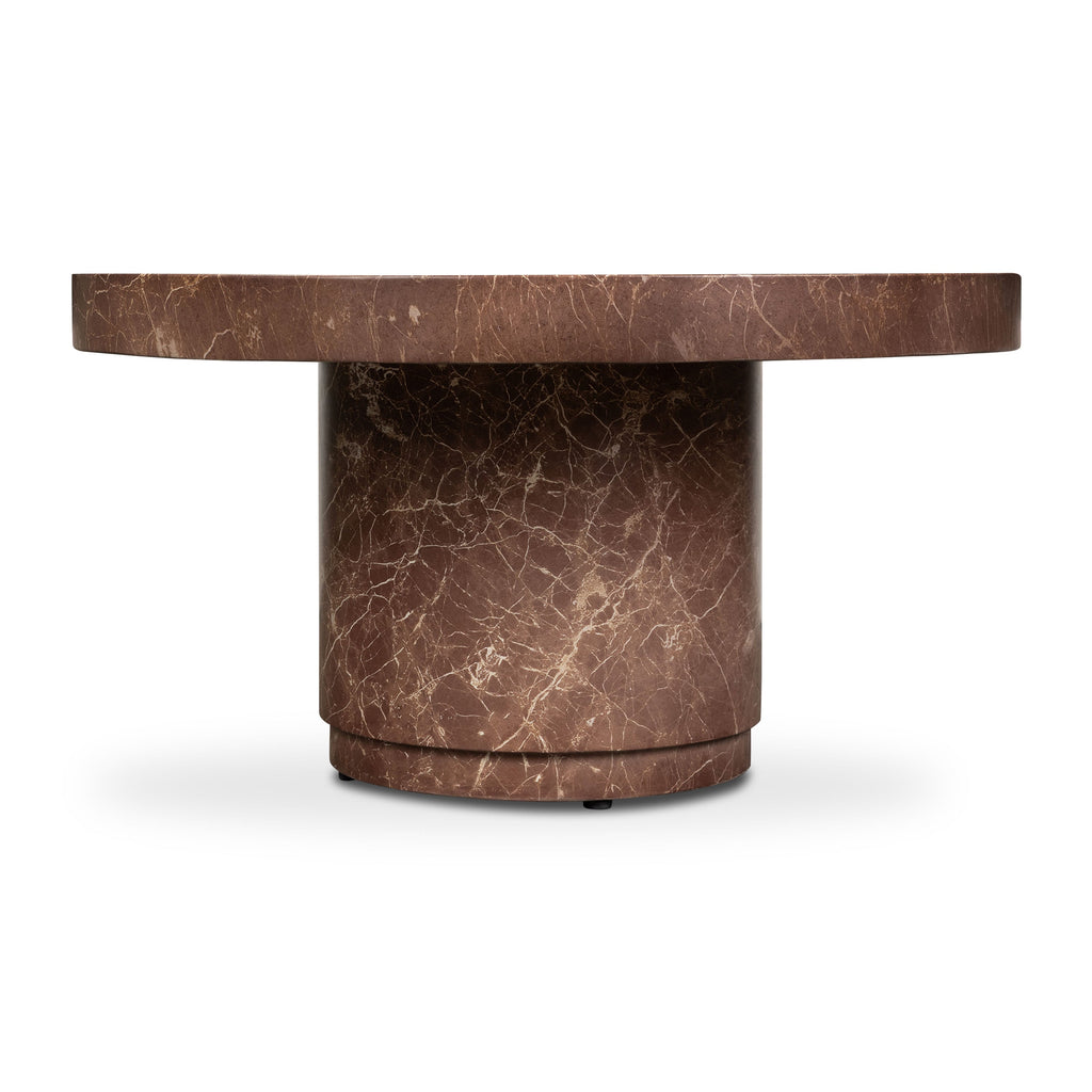 38 Table basse | Rouge Bordeaux