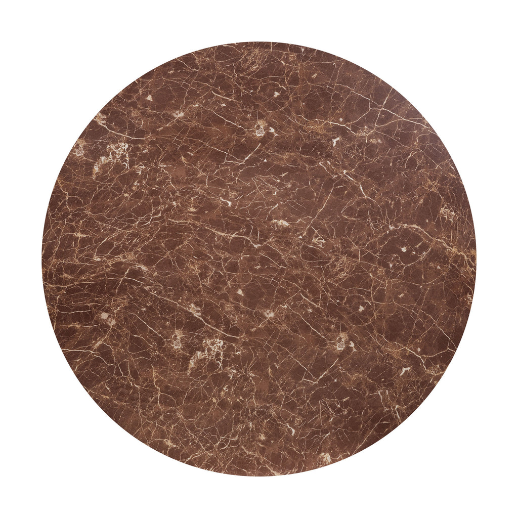 38 Table basse | Rouge Bordeaux