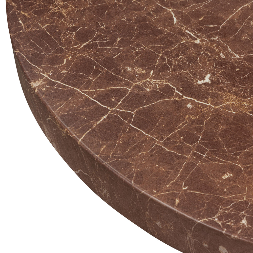 38 Table basse | Rouge Bordeaux