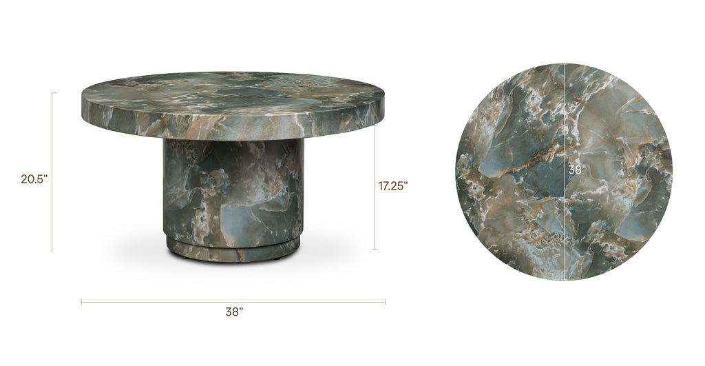 Table basse 38 | Vert jade