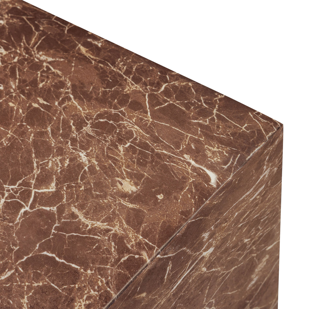 Table d'appoint 13.75 | Rouge Bordeaux
