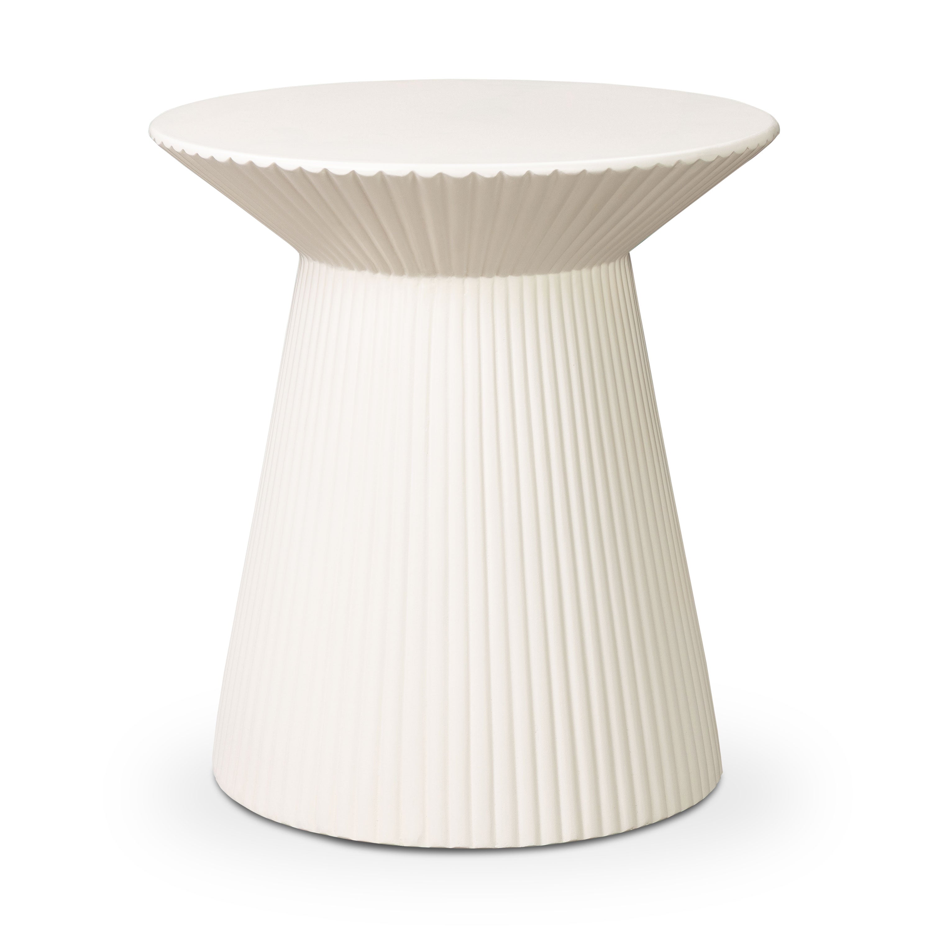 Table d'appoint 17,5 | Blanc amande