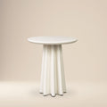 Table d'appoint 18 | Blanc amande