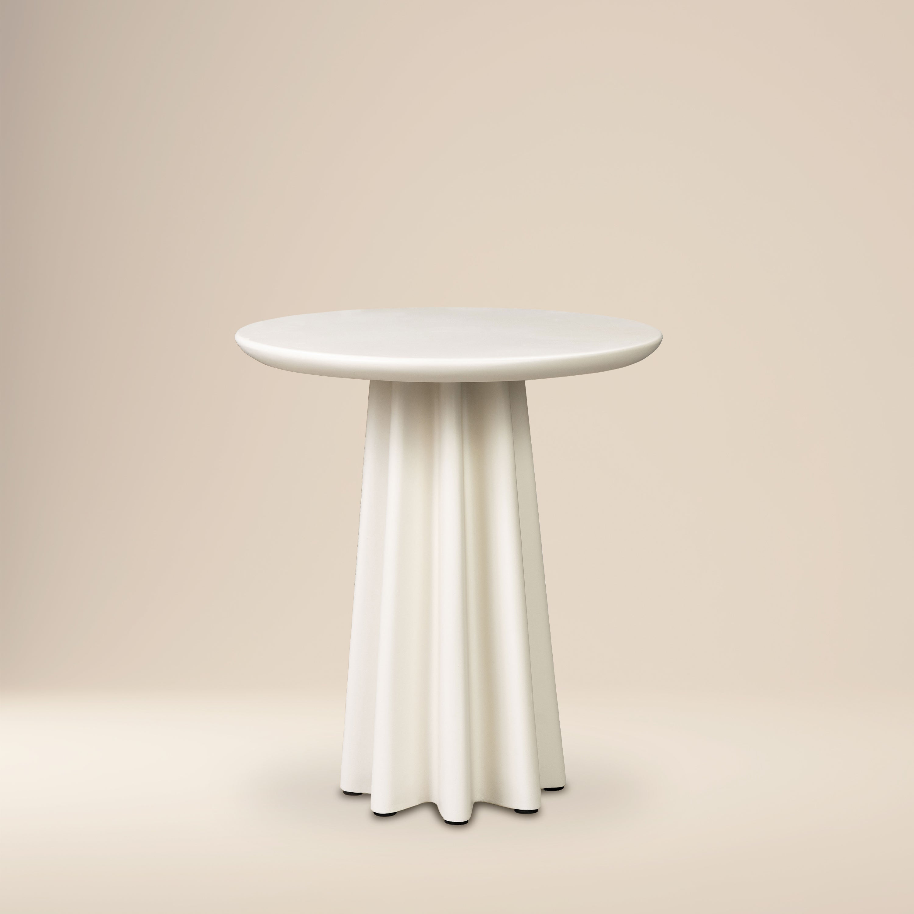Table d'appoint 18 | Blanc amande