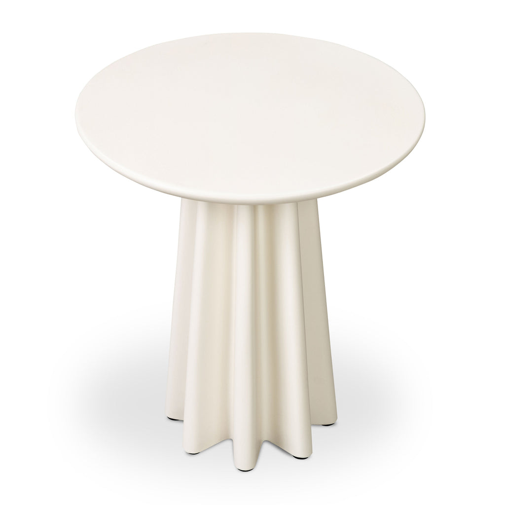 Table d'appoint 18 | Blanc amande