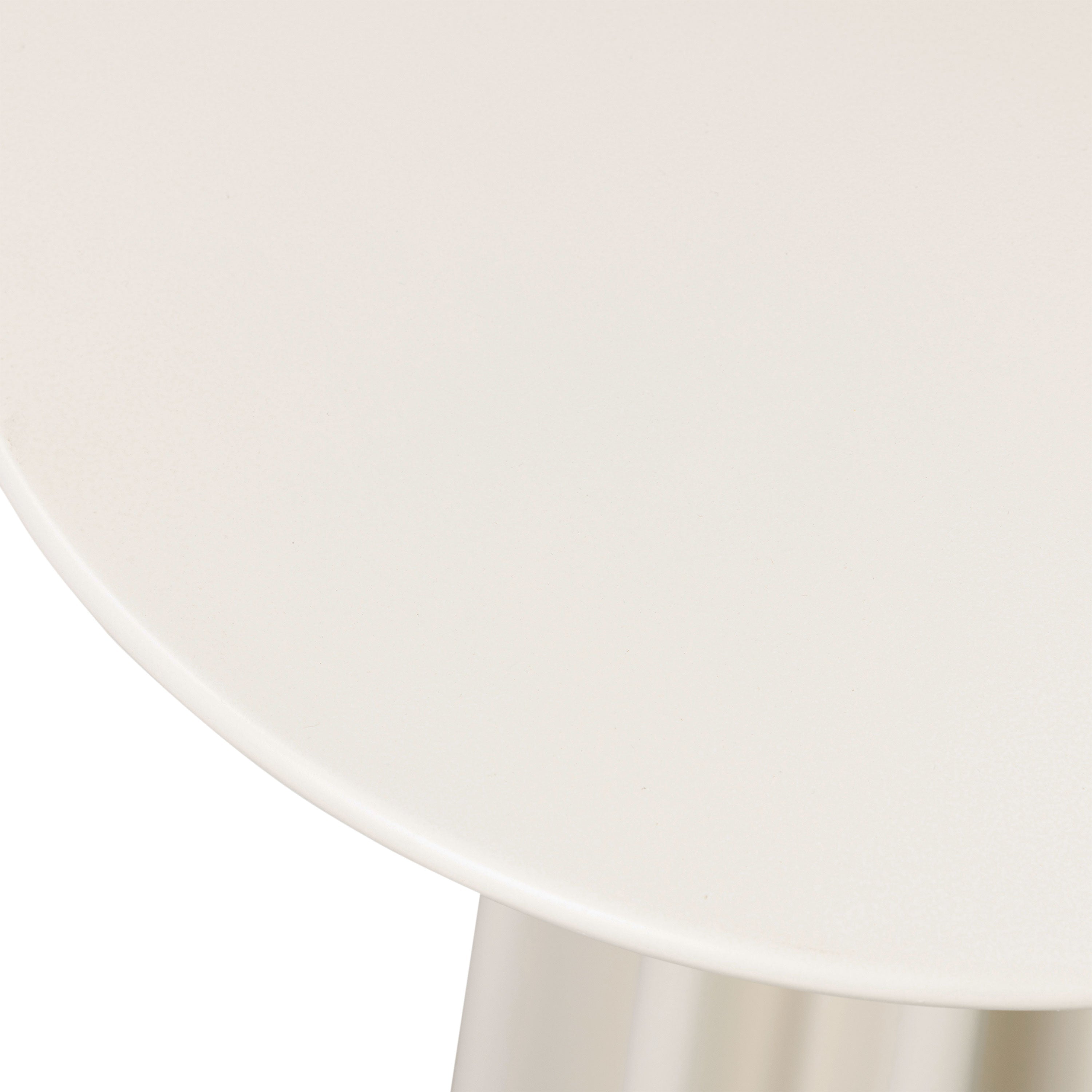 Table d'appoint 18 | Blanc amande