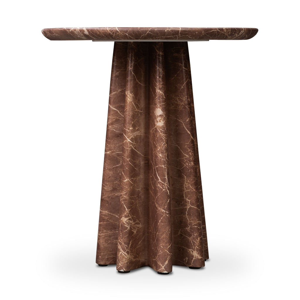 Table d'appoint 18 | Rouge bordeaux