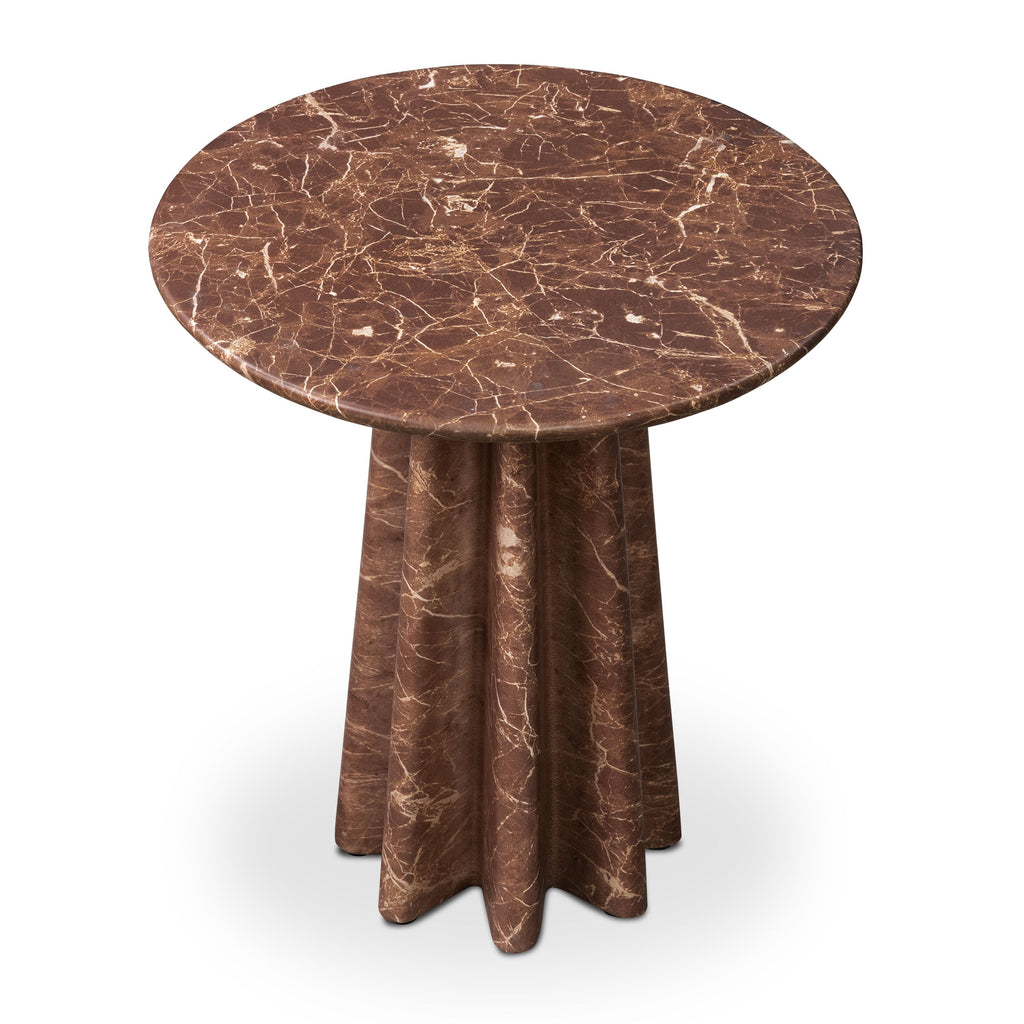 Table d'appoint 18 | Rouge bordeaux