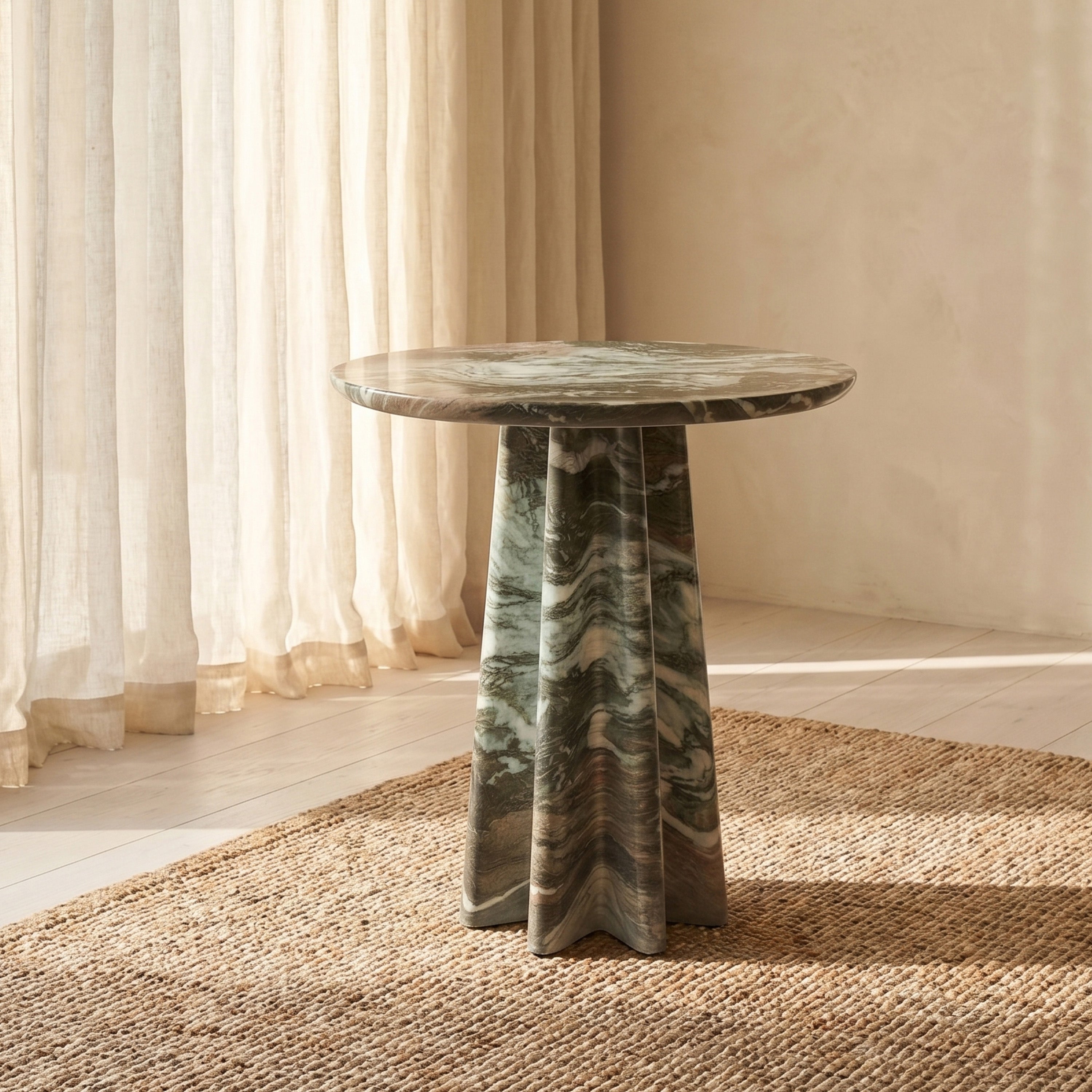 18 Table d'appoint | Marbre vert