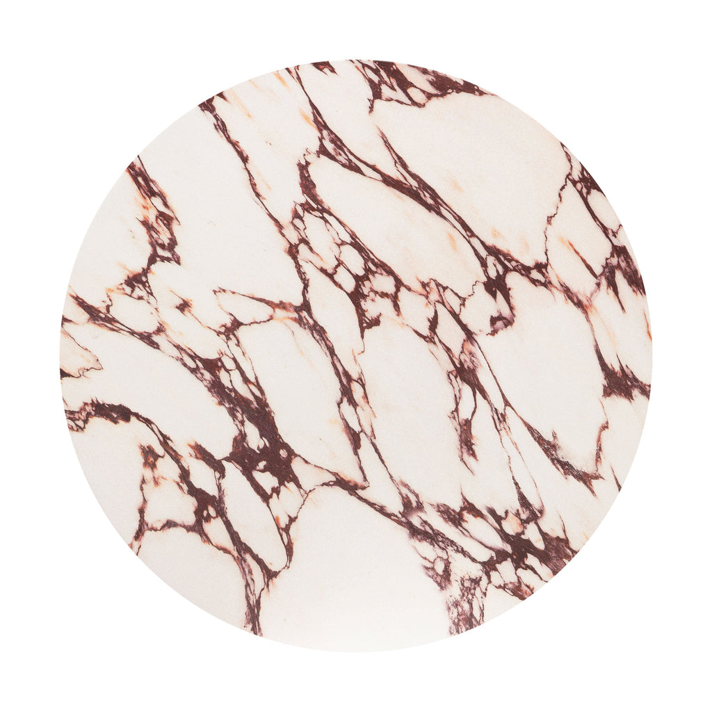 Table d'appoint 16 | Arabesco blanc