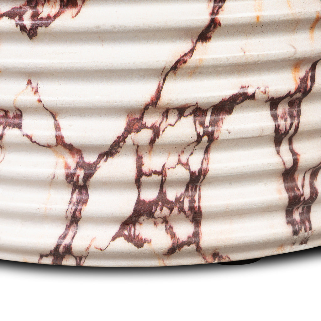 Table d'appoint 16 | Arabesco blanc