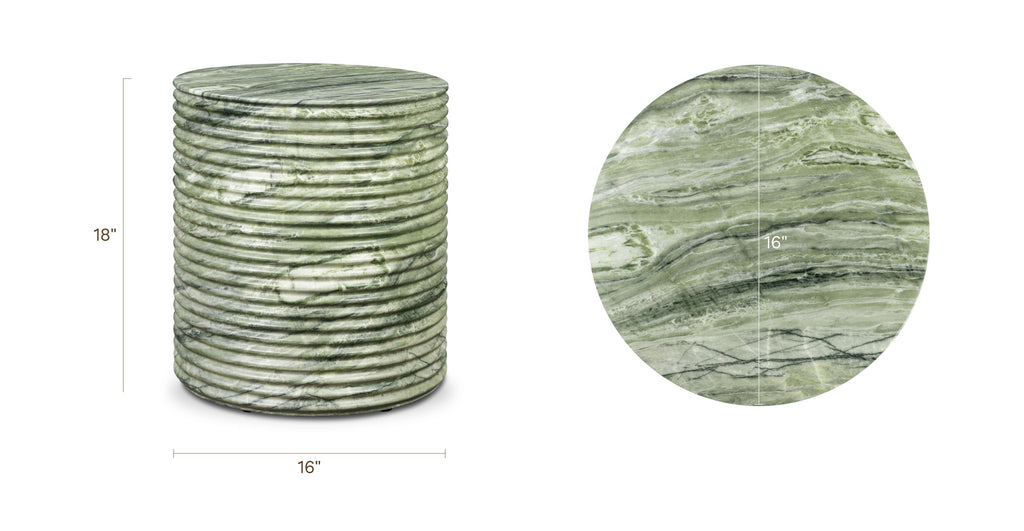 Table d'appoint 16 | Vert Algue