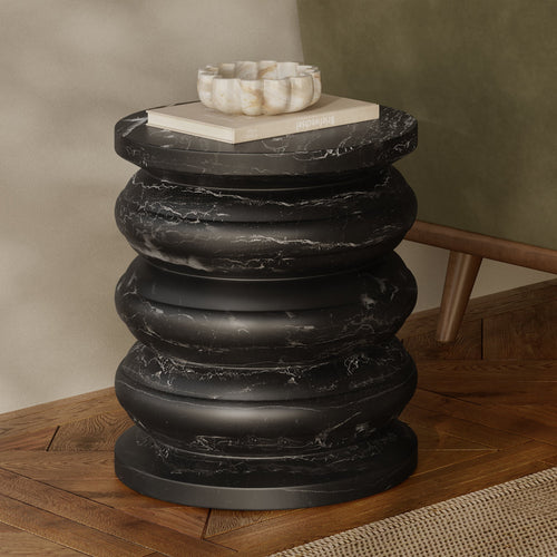 Table d'appoint 16 | Marbre noir