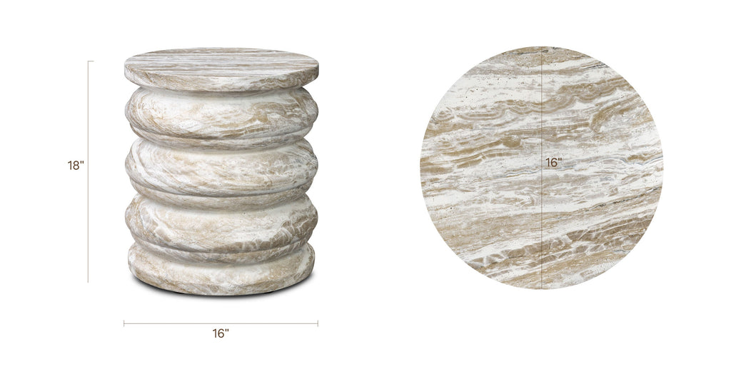 Table d'appoint 16 | Vert Olivine