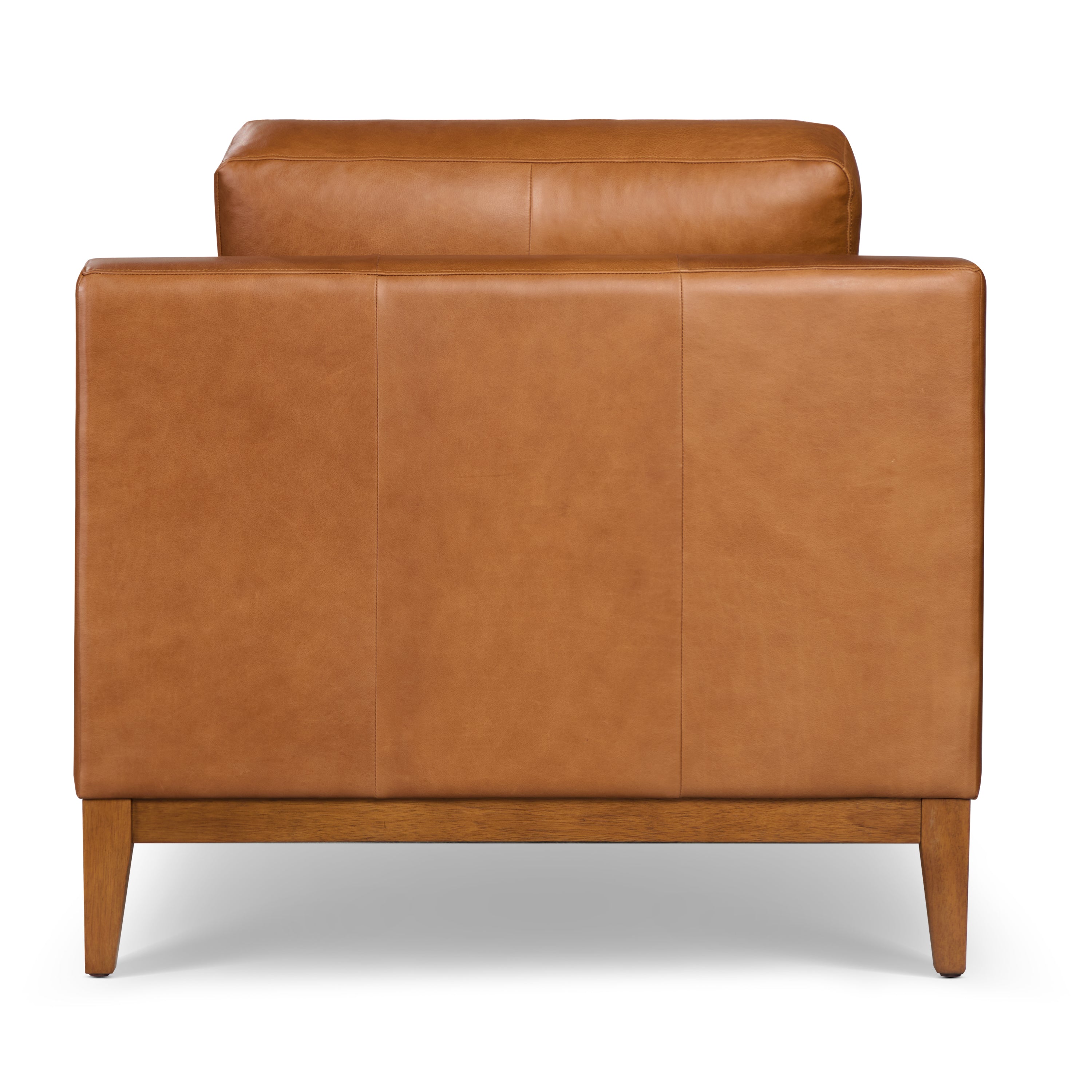 Fauteuil en cuir | Tan