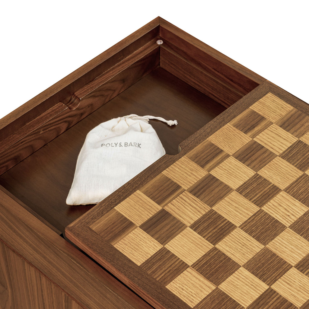Table de jeux | Noyer