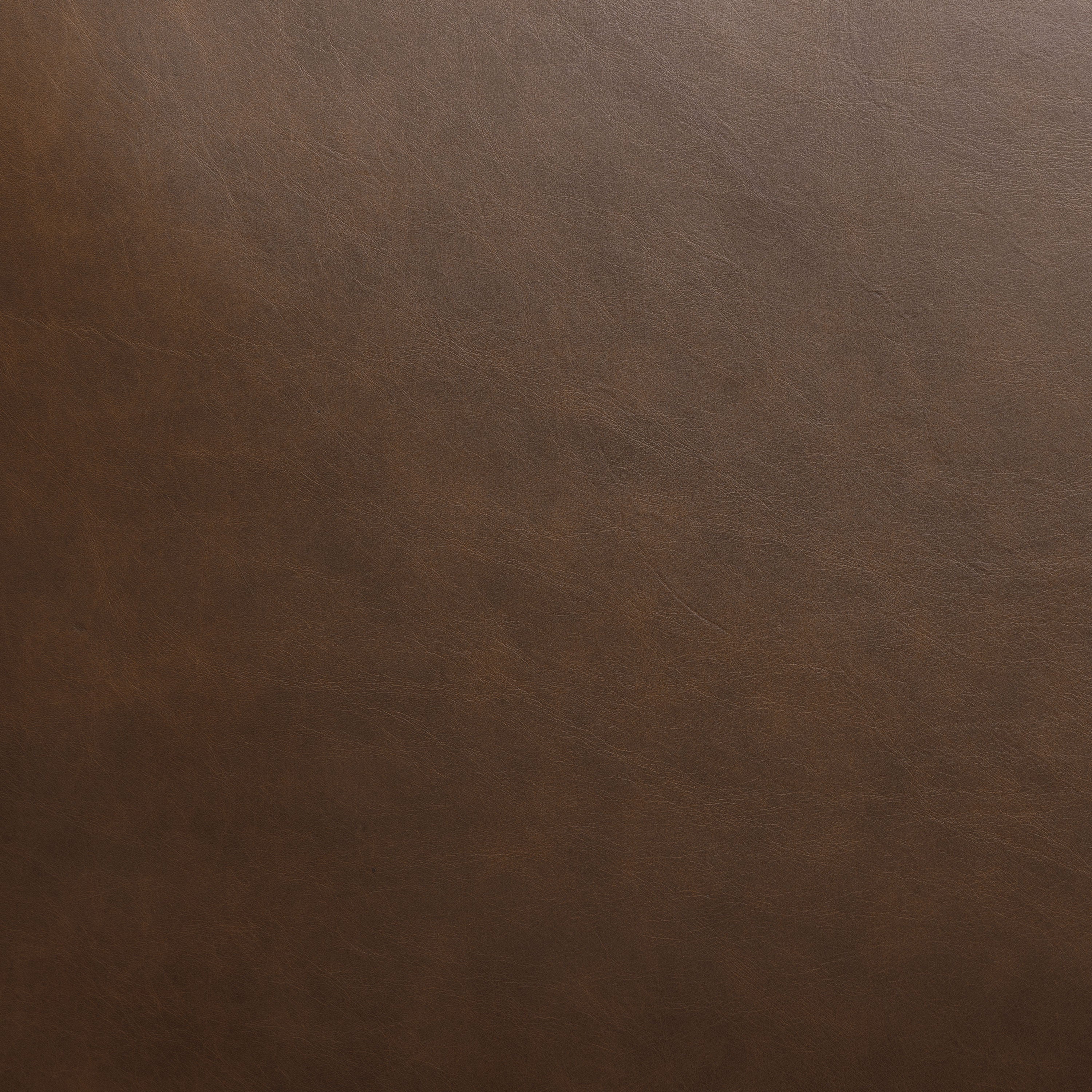 Pouf ottoman en cuir 2.0 | Marron cacao