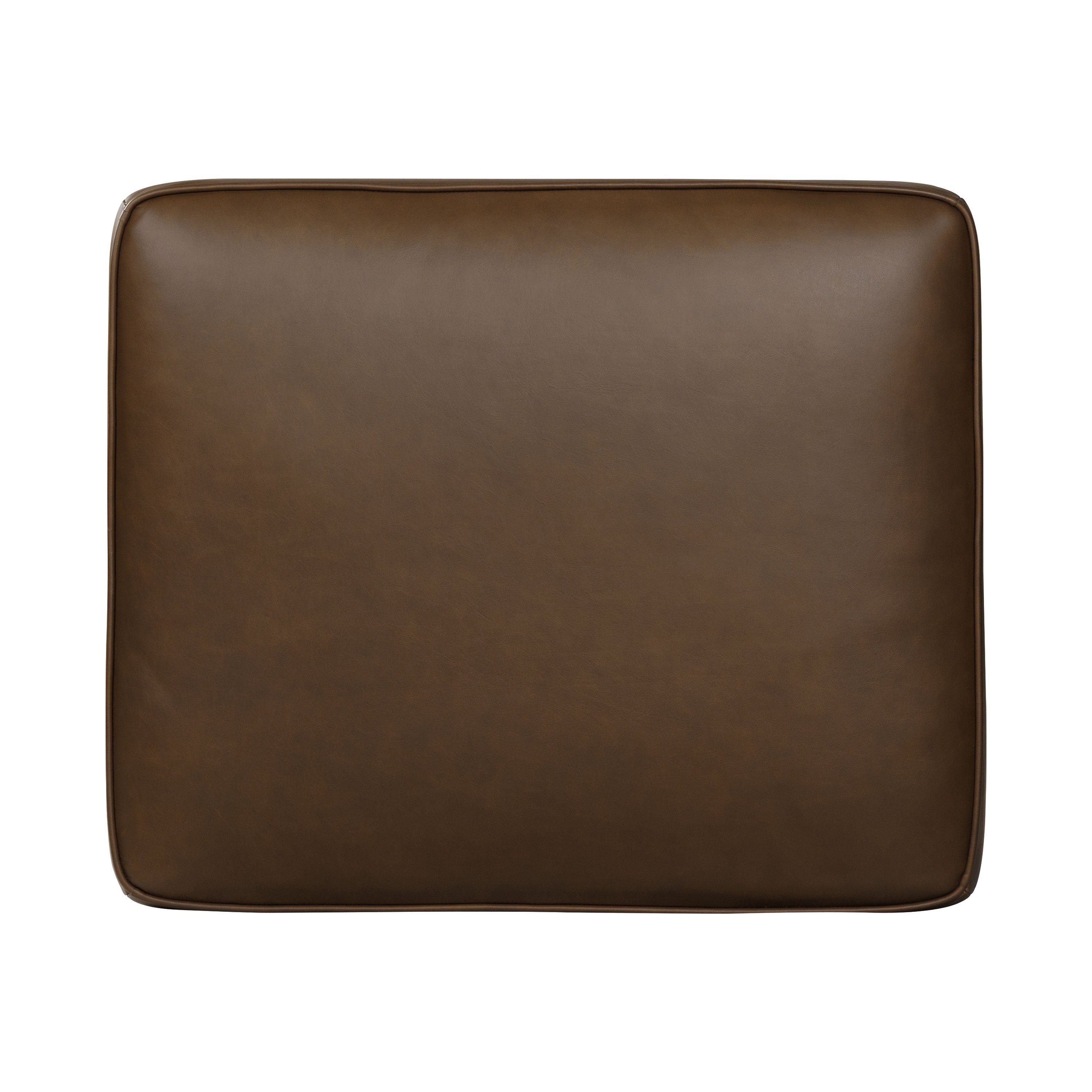 Pouf ottoman en cuir 2.0 | Marron cacao