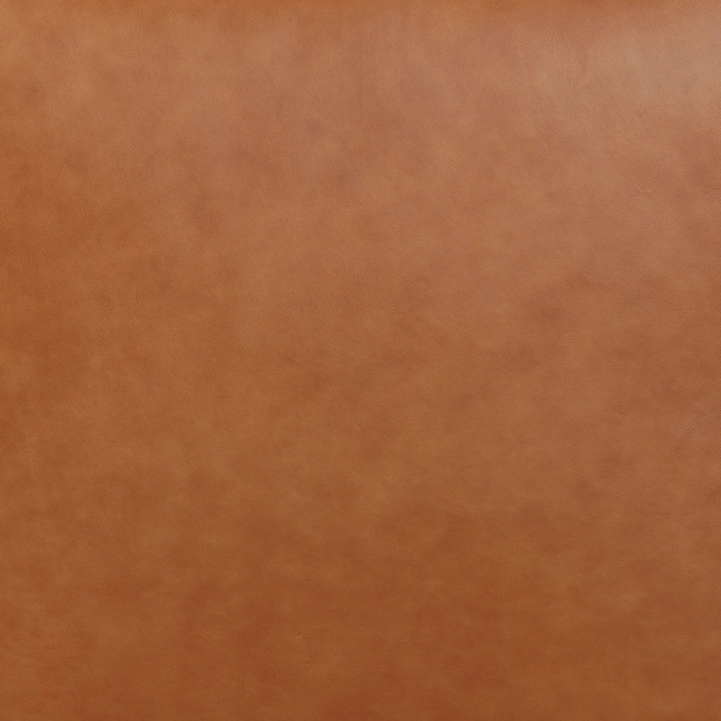 Pouf en cuir 2.0 | Tan cognac