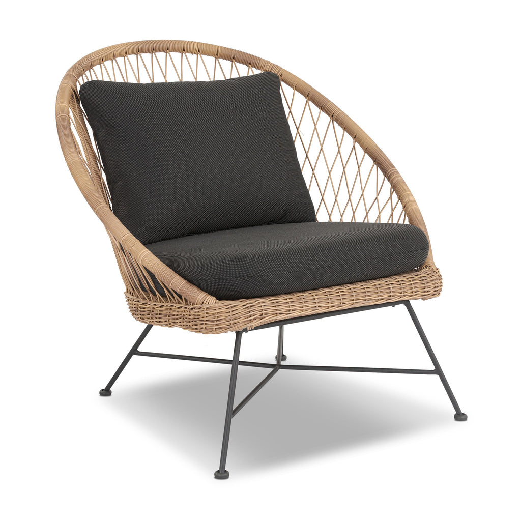 Chaise longue intérieure/extérieure | Gris moyen
