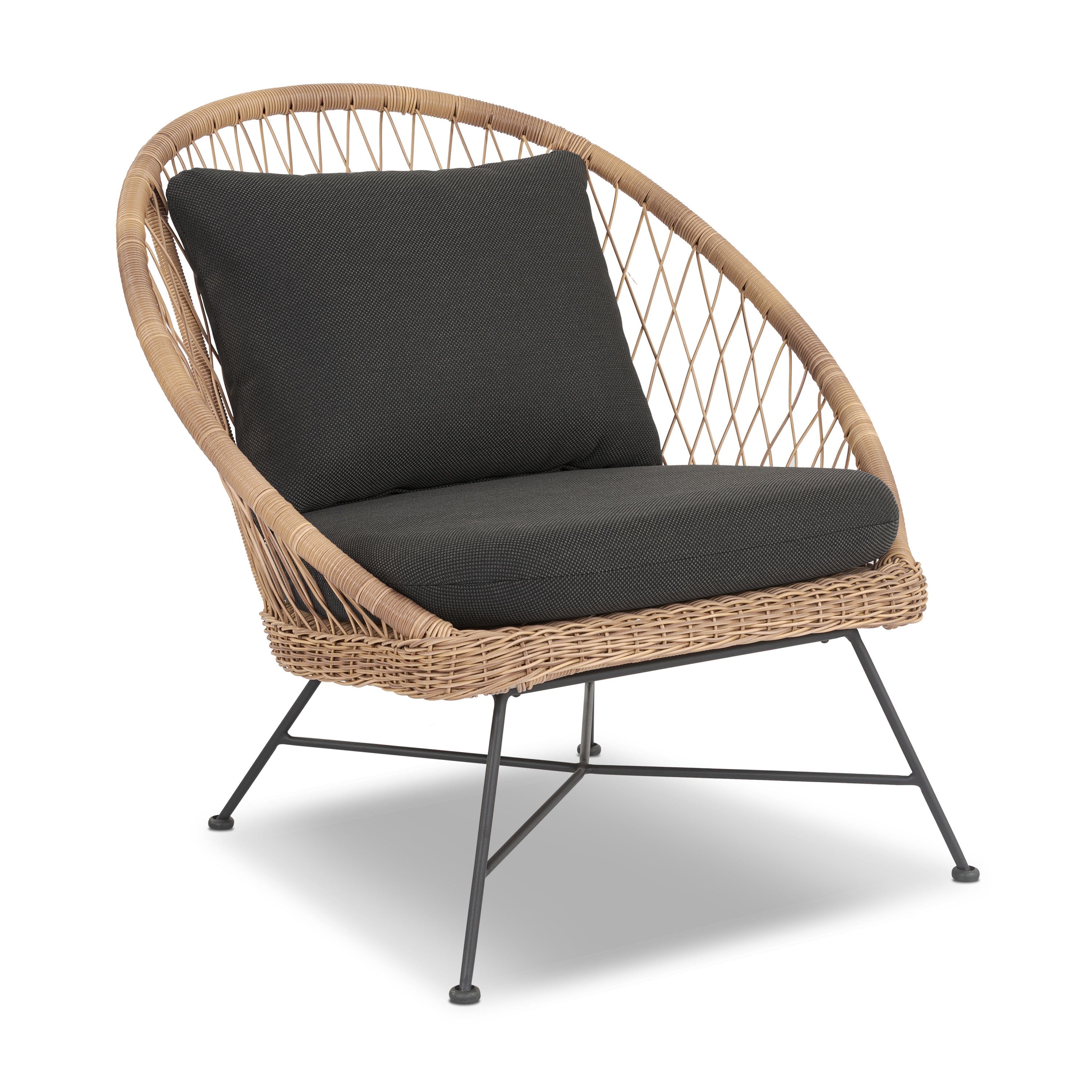 Chaise longue intérieure/extérieure | Gris moyen