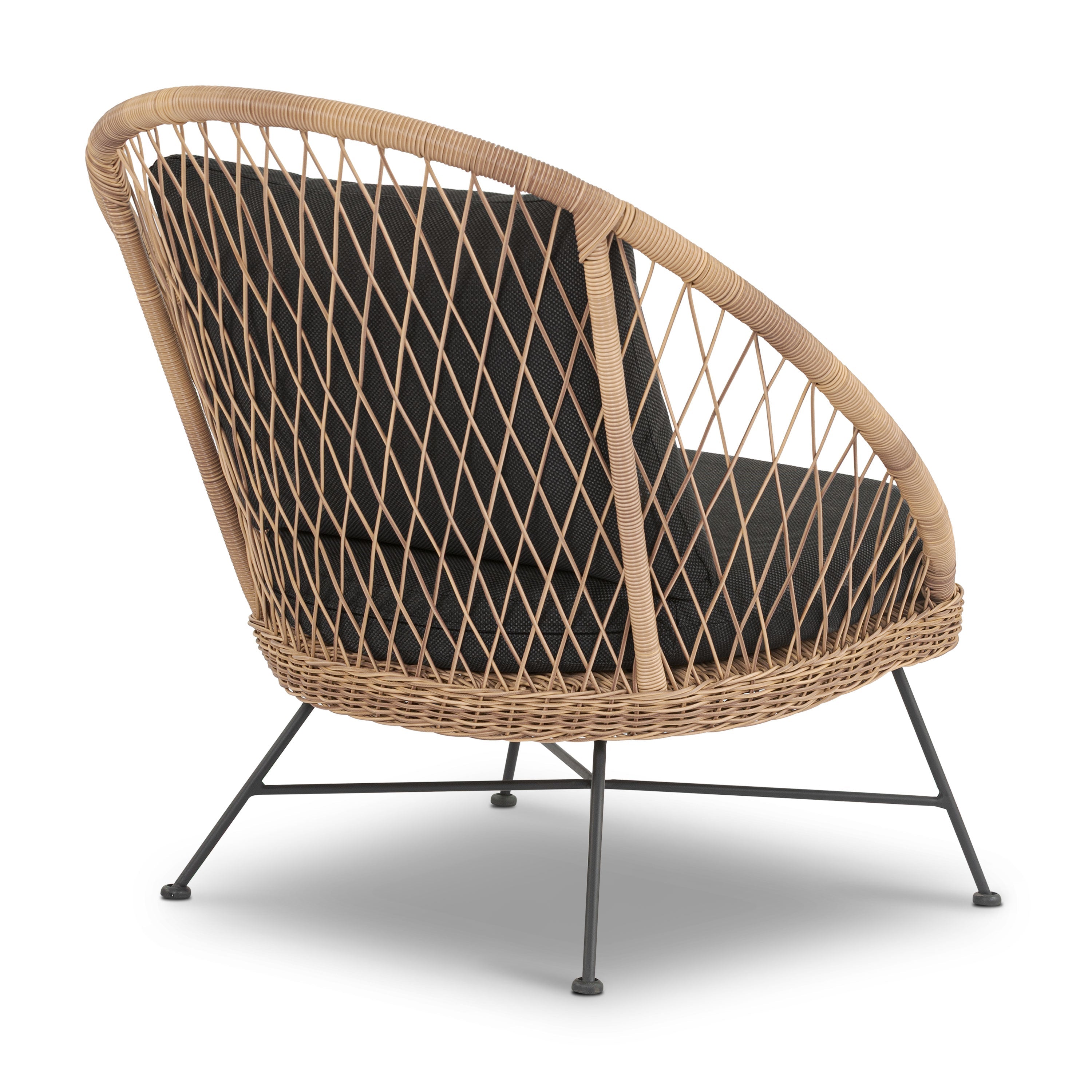 Chaise longue intérieure/extérieure | Gris moyen