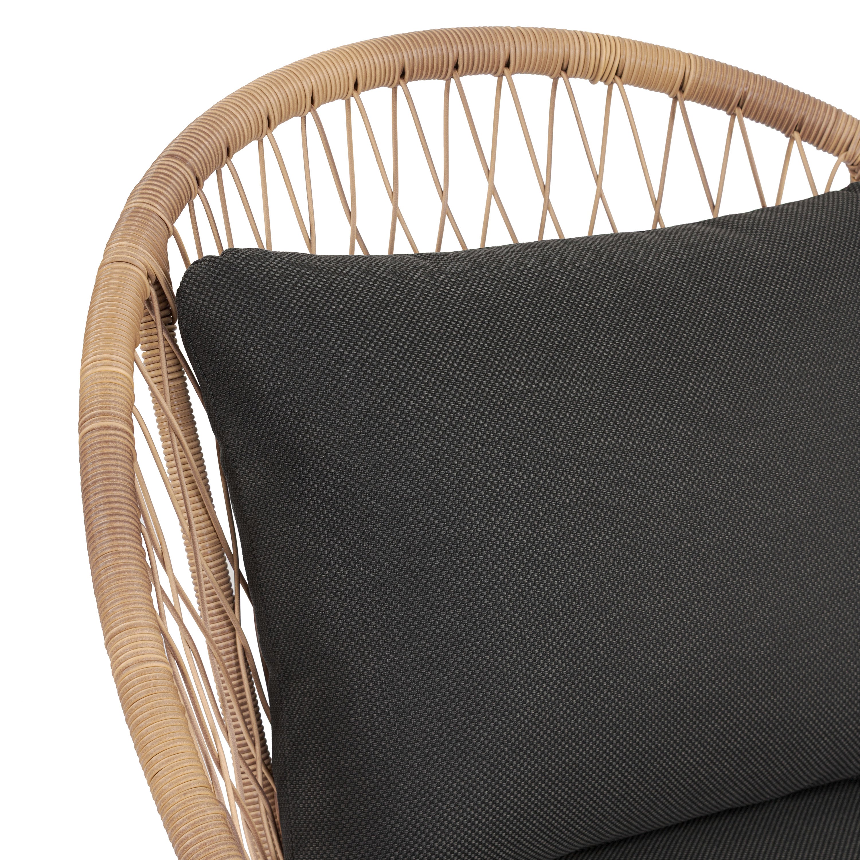 Chaise longue intérieure/extérieure | Gris moyen
