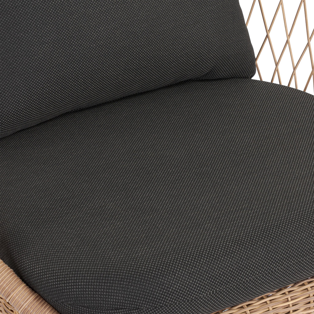 Chaise longue intérieure/extérieure | Gris moyen