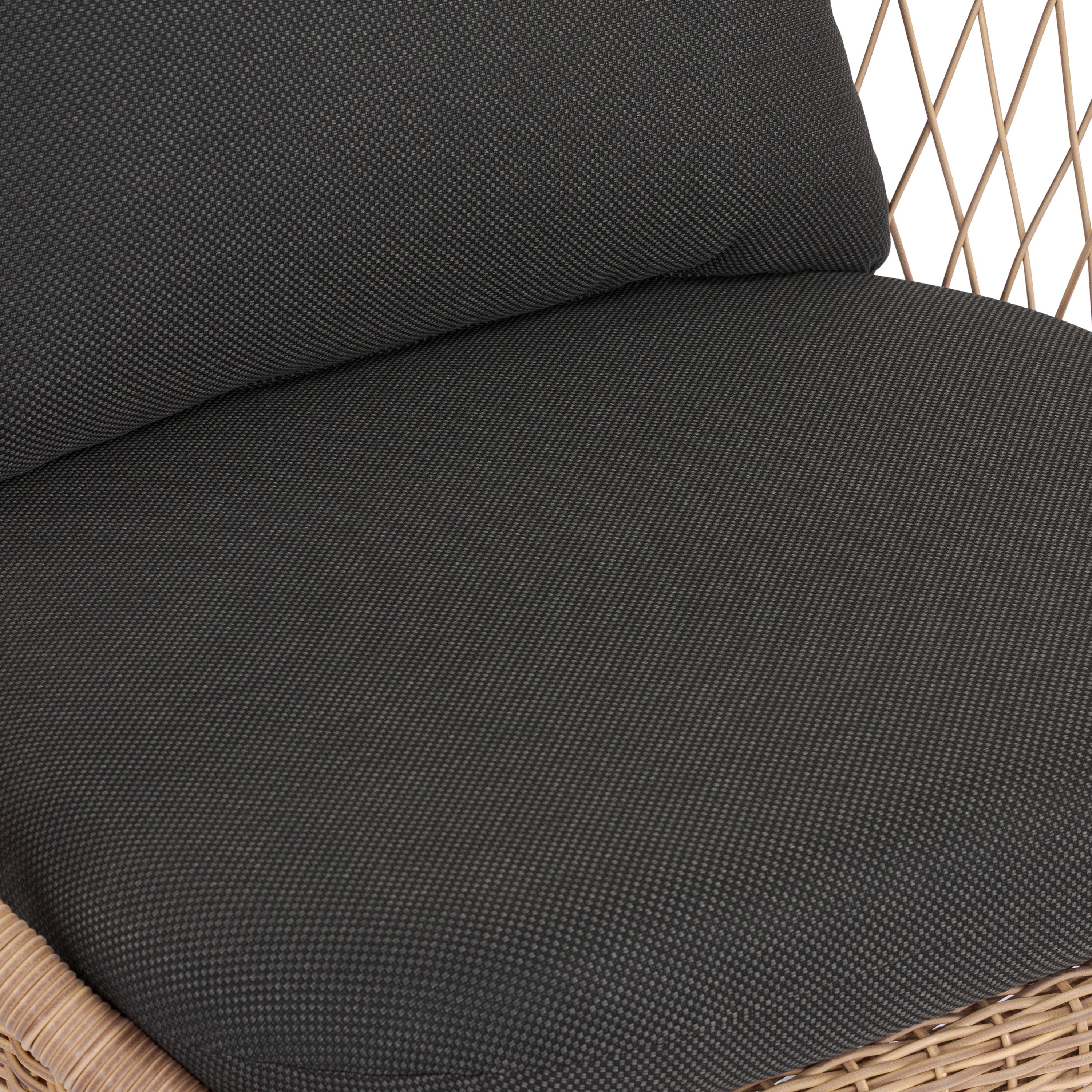 Chaise longue intérieure/extérieure | Gris moyen