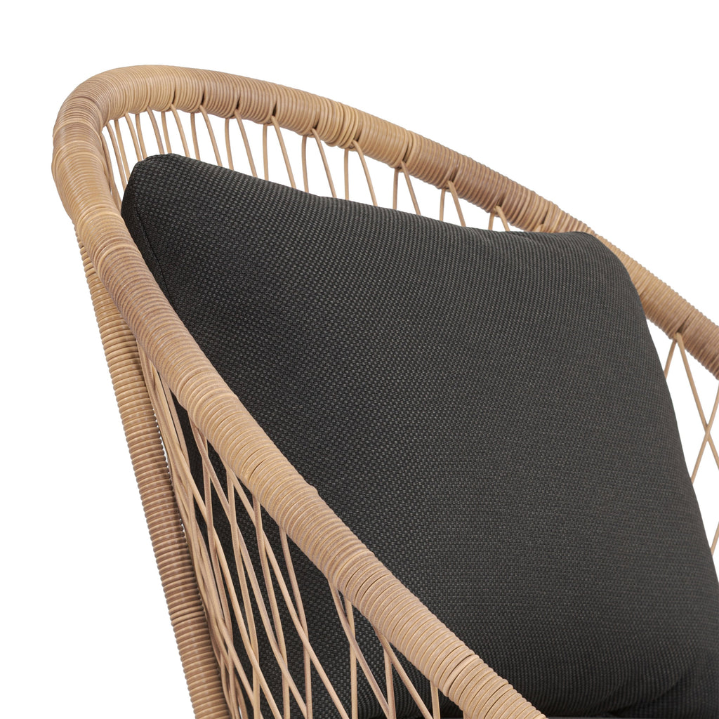 Chaise longue intérieure/extérieure | Gris moyen