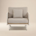 Chaise longue d'extérieur | Pierre