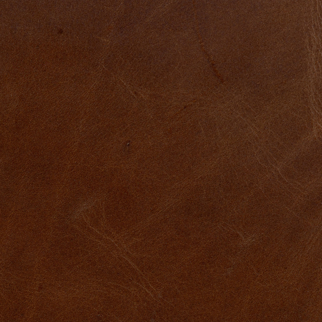 Fauteuil en cuir | Marron oscuro