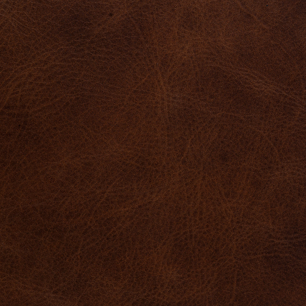 Fauteuil en cuir | Marron oscuro