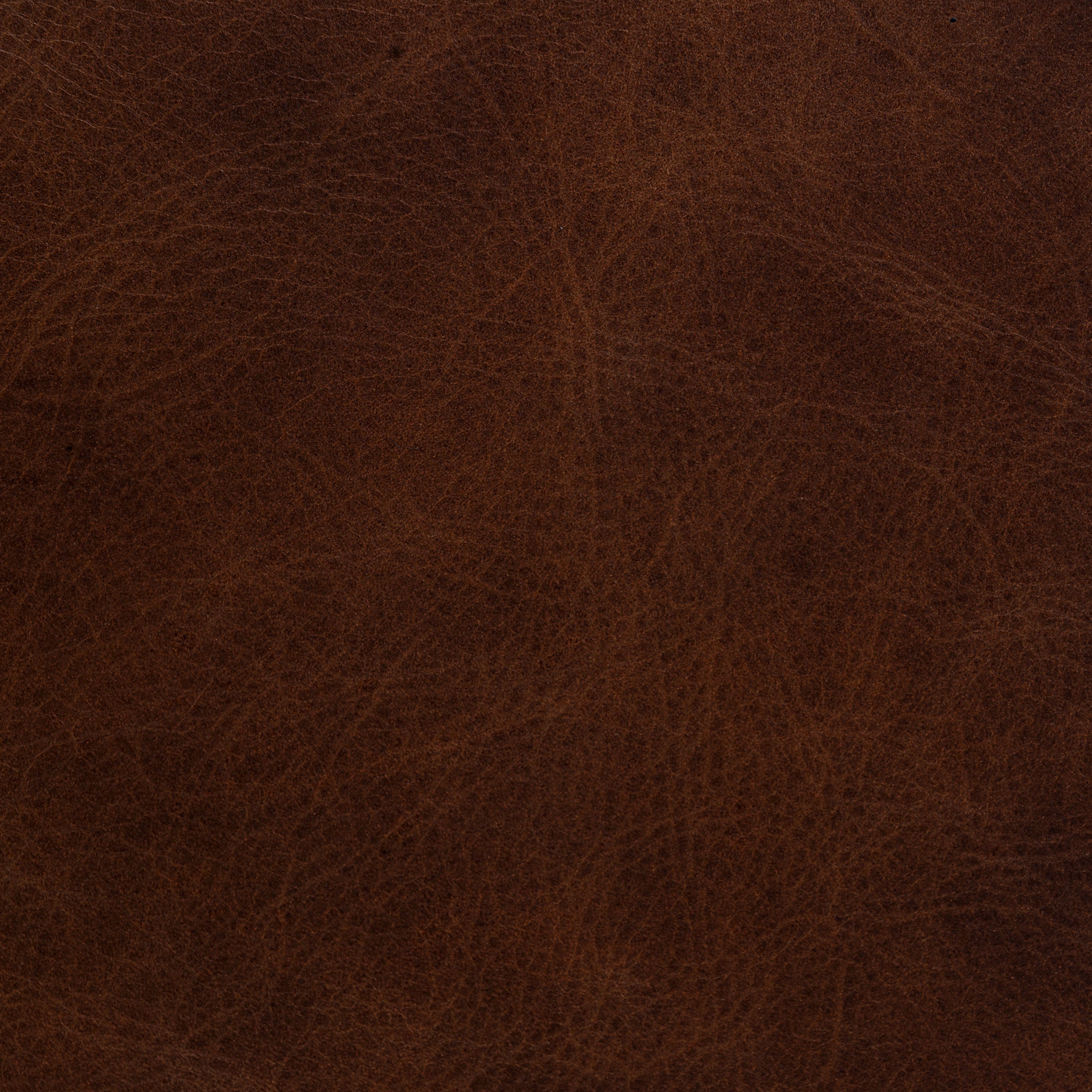 Fauteuil en cuir | Marron oscuro